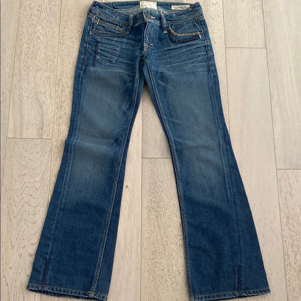 *Iconic* Taverniti So Jeans Blue Flare & Wide Leg